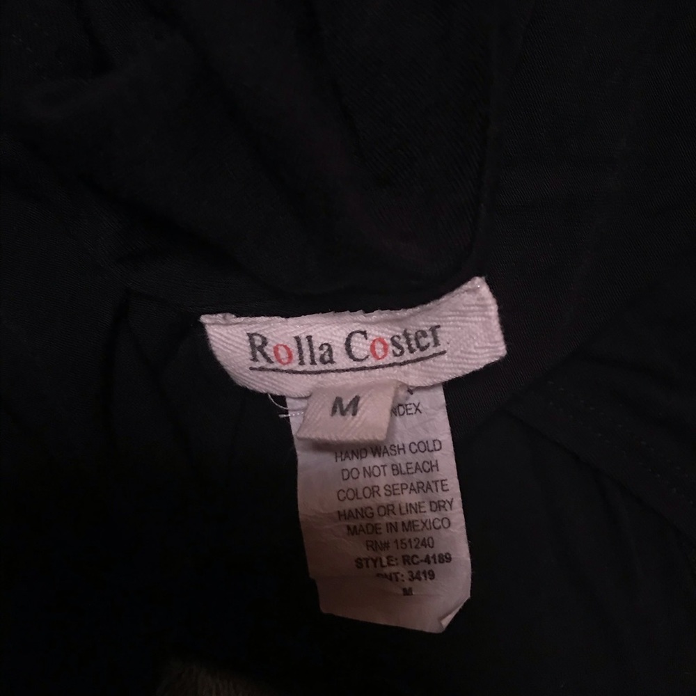 Black Ruffle Body Suit - Picture 7 of 7